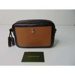 Sac En Bandoulière En Cuir Longchamp 3D