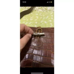 Sac En Bandoulière En Cuir Longchamp -Longchamp Boutique 12918777 4