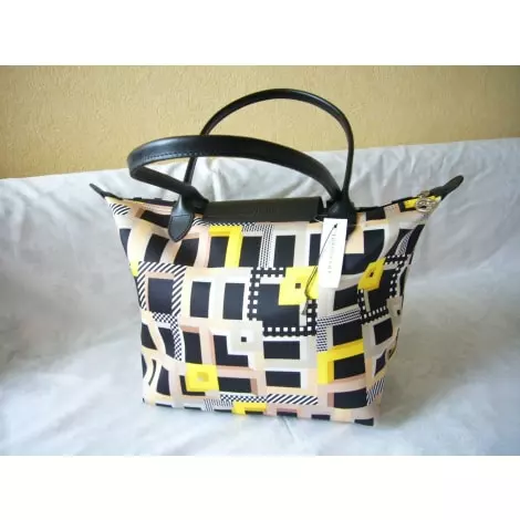 Sac à Main En Tissu Longchamp 2 Sac à Main En Tissu Longchamp – Image 2