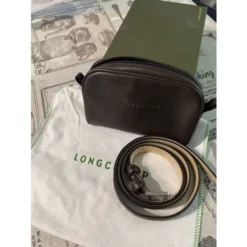 Sac Pochette En Cuir Longchamp