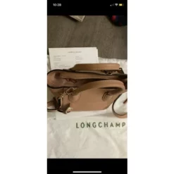 Sac En Bandoulière En Cuir Longchamp