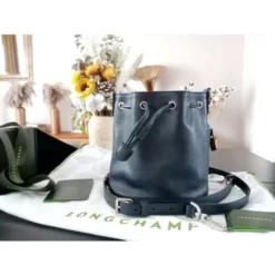 Sac En Bandoulière En Cuir Longchamp