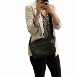 Sac En Bandoulière En Cuir Longchamp -Longchamp Boutique 13268964 7